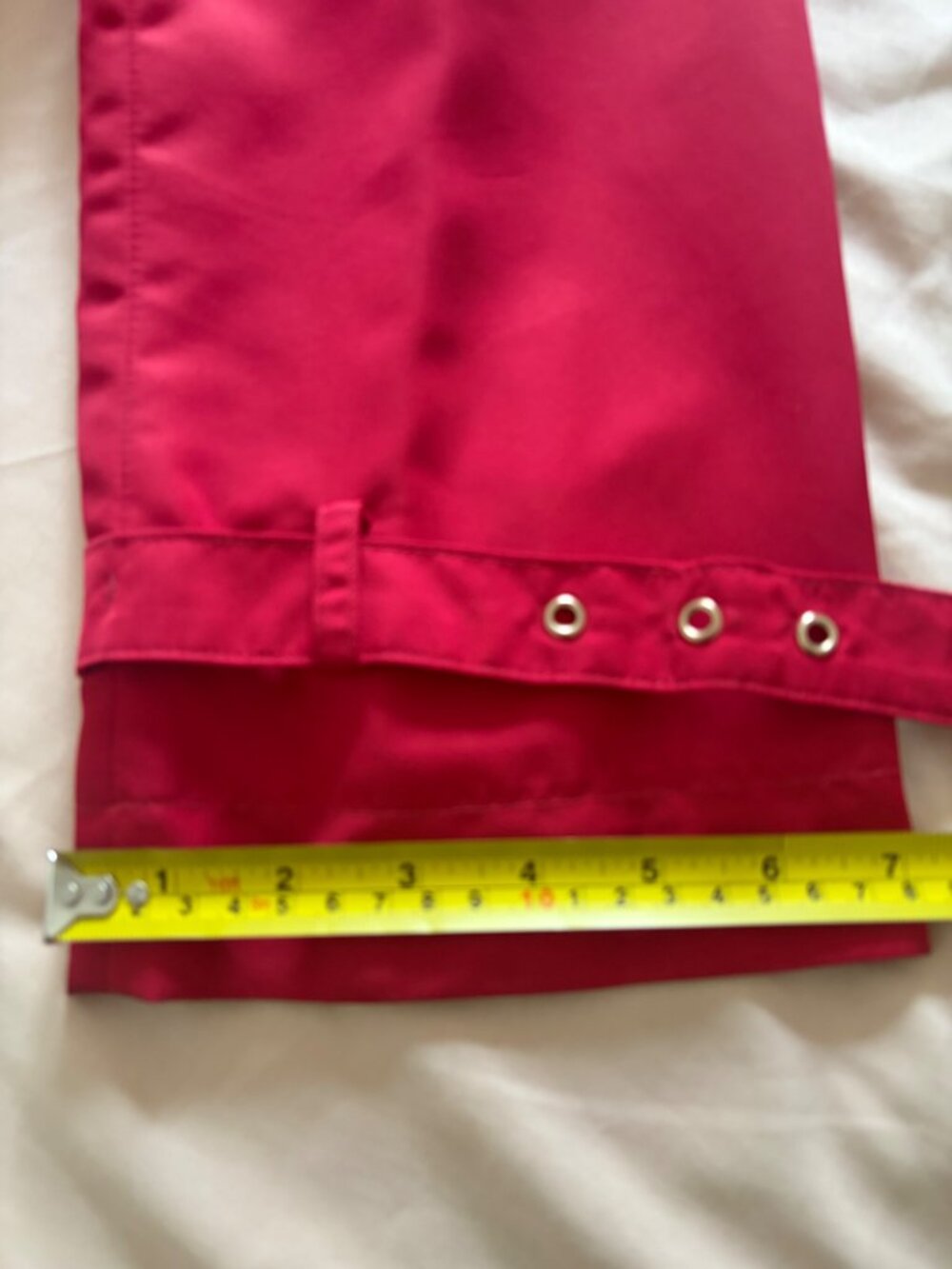 Zara Basic Red Hooded Layered Anorak Jacket XL - Picture 12 of 14